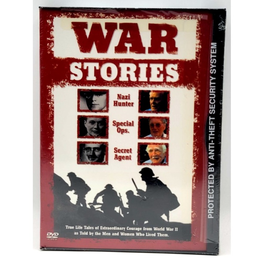 War Stories (DVD, 2002, Snap Case)  Special Ops., Secret Agent FACTORY SEALED NE